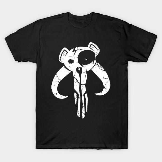 Mando Bear Skull T-Shirt by artbytobias